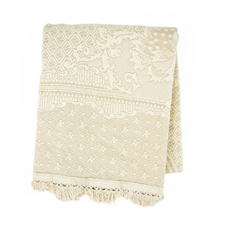 Abigail Adams Matelasse Cotton Throw