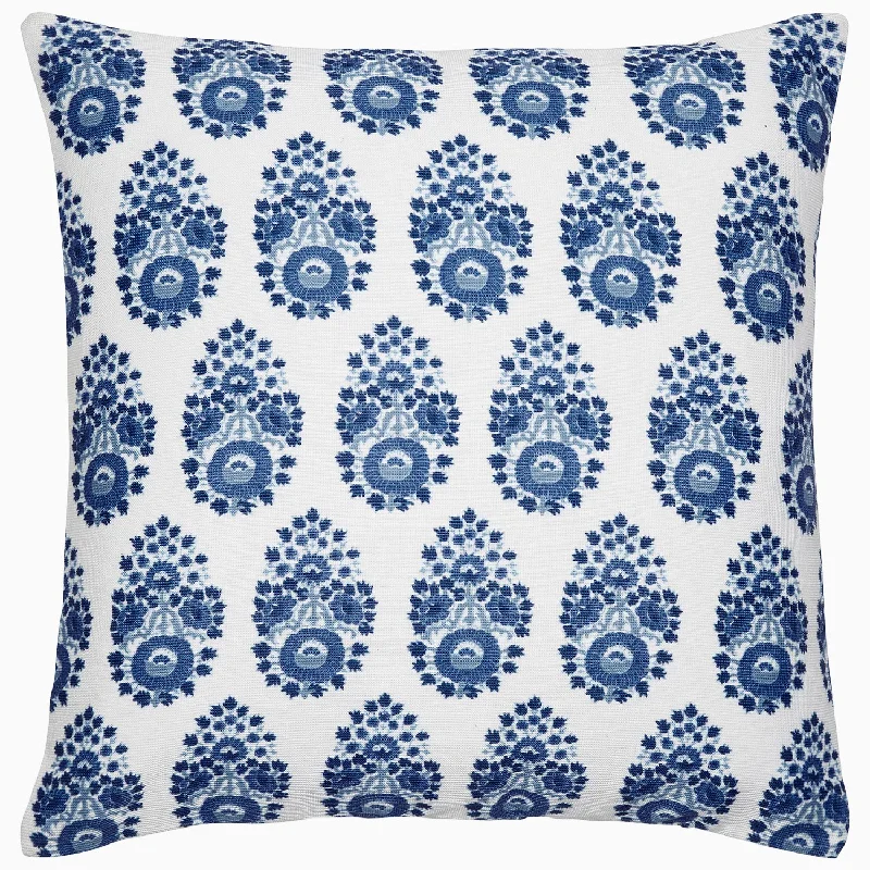 Adira Indigo Outdoor Decorative Pillow