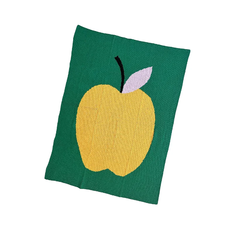 Apple Baby Blanket