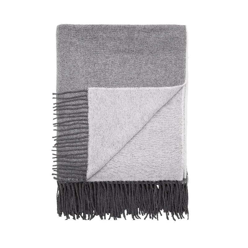 Aven Woven Throw, Storm Grey