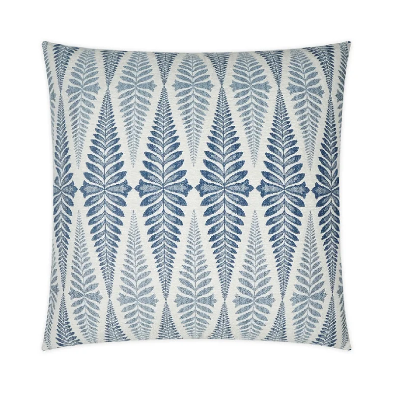 Fougères Pillow, Indigo