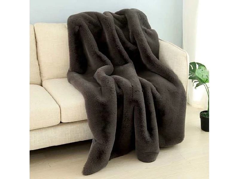 Caparica Charcoal Throw