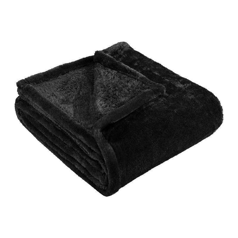 Cozy and Warm Microfiber Fleece Blanket by Superior