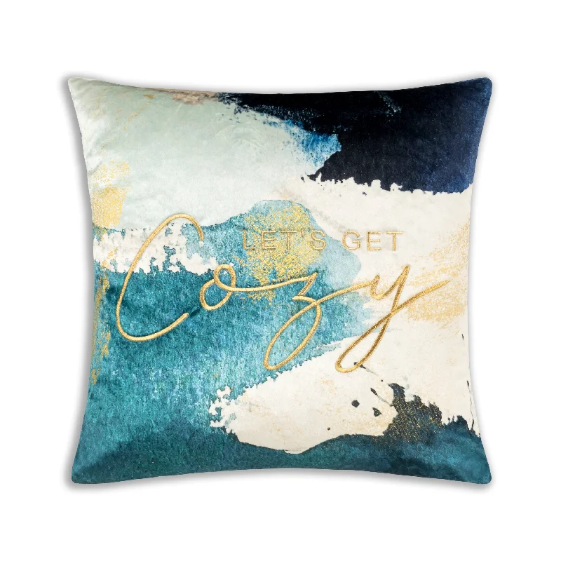 Cozy Multi Color Print Pillow