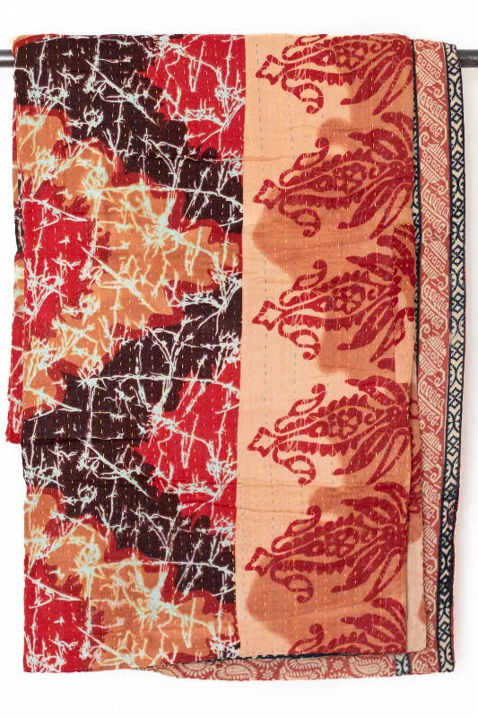 Encourage No. 13 Kantha Large Throw