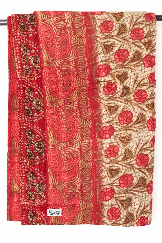 Encourage No. 9 Kantha Large Throw