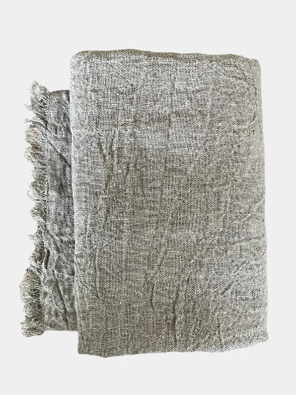 Flax Linen Throw