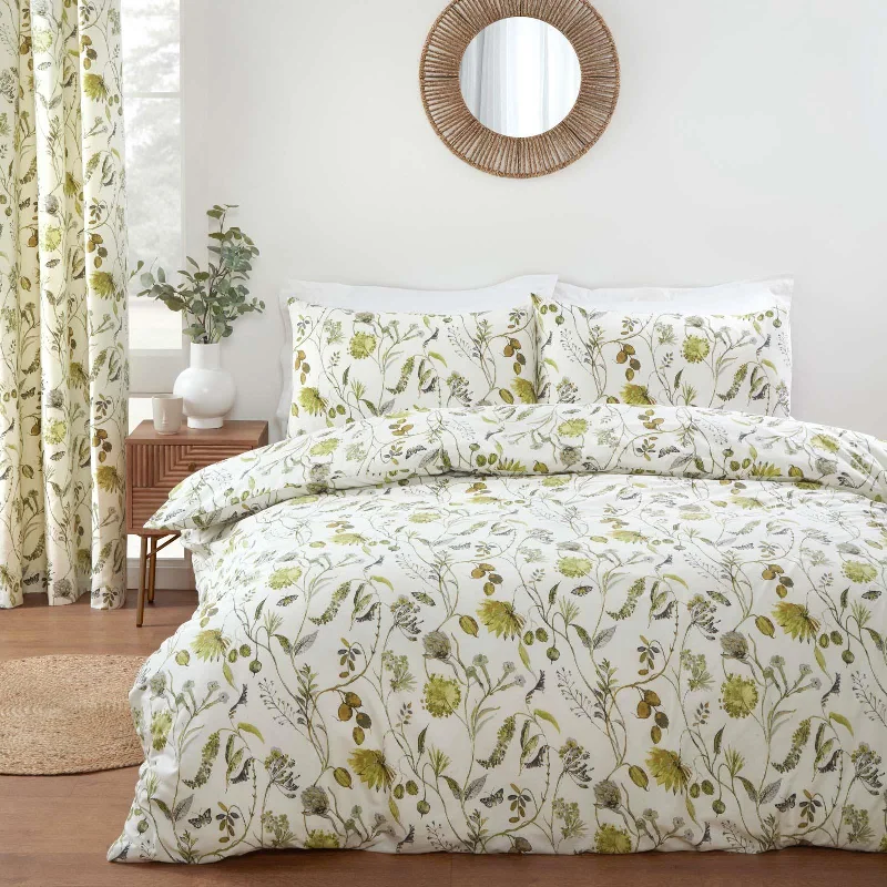 Grove Duvet Cover Set Fennel