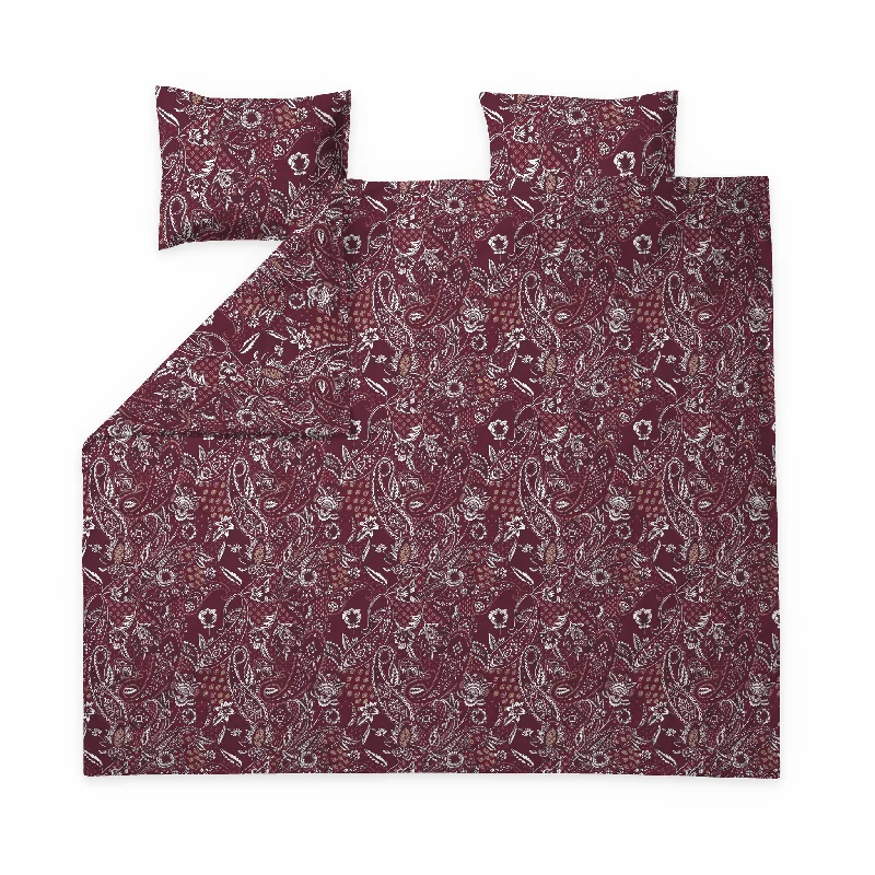 Kashmir sateen duvet cover set