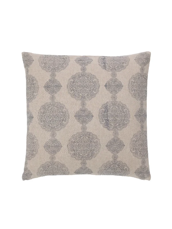 Manali Medallion Slate Decorative Pillow Cover