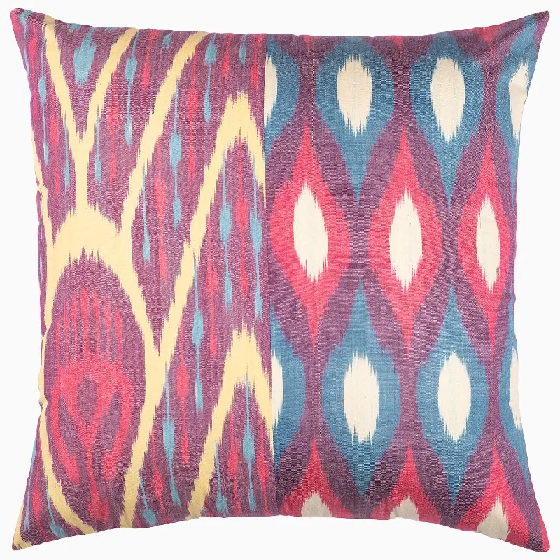 Octagon Diamond Ikat Pillow 2