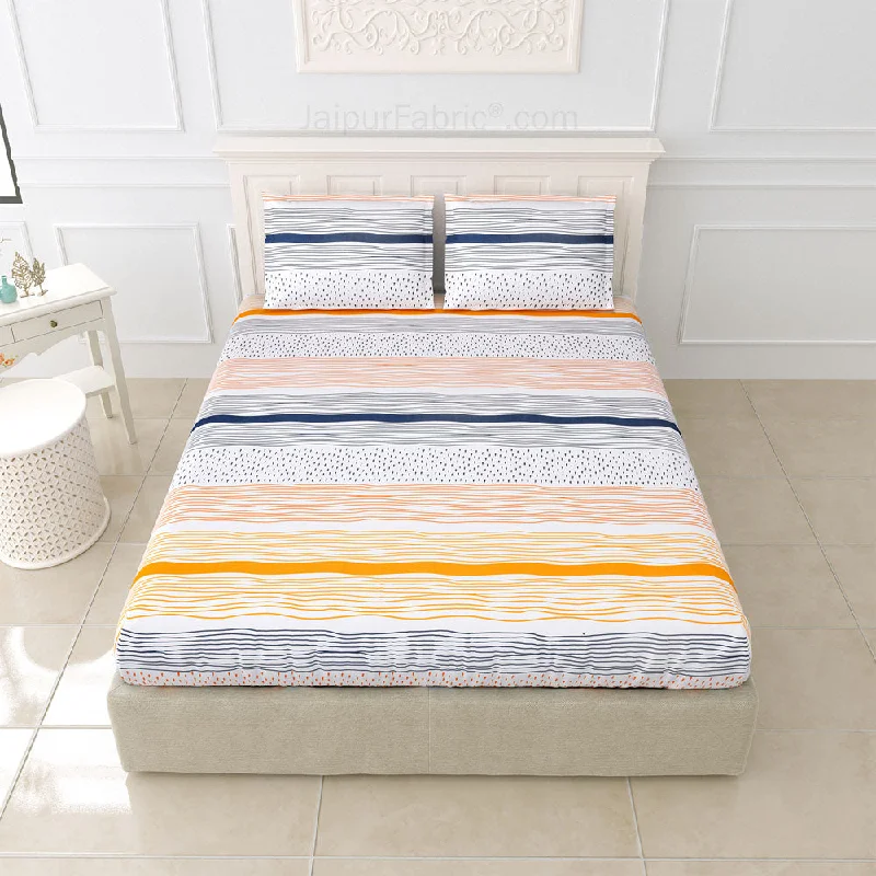 On the Beach King Size BedSheet