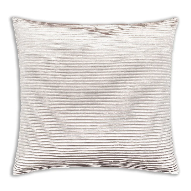 Prato Beige Pleated Pillow