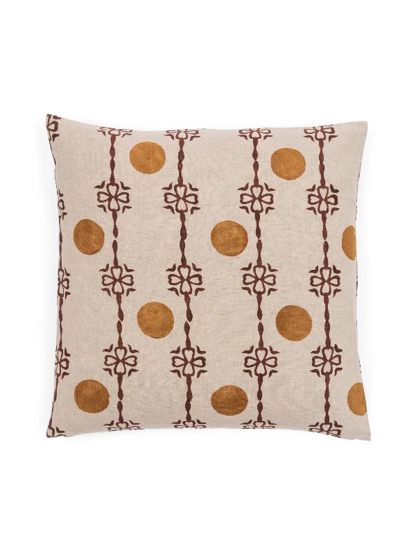 Sake Amber And Espresso Decorative Pillow