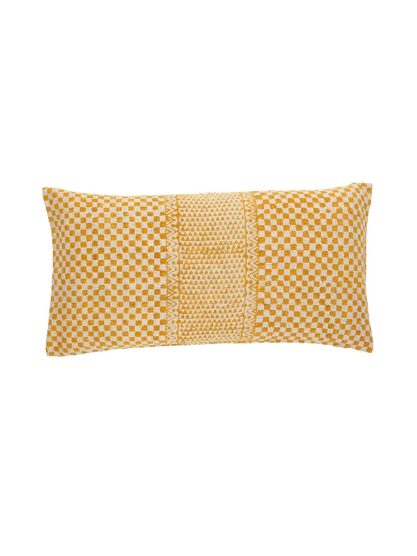 Samburu Ochre Lumbar Pillow