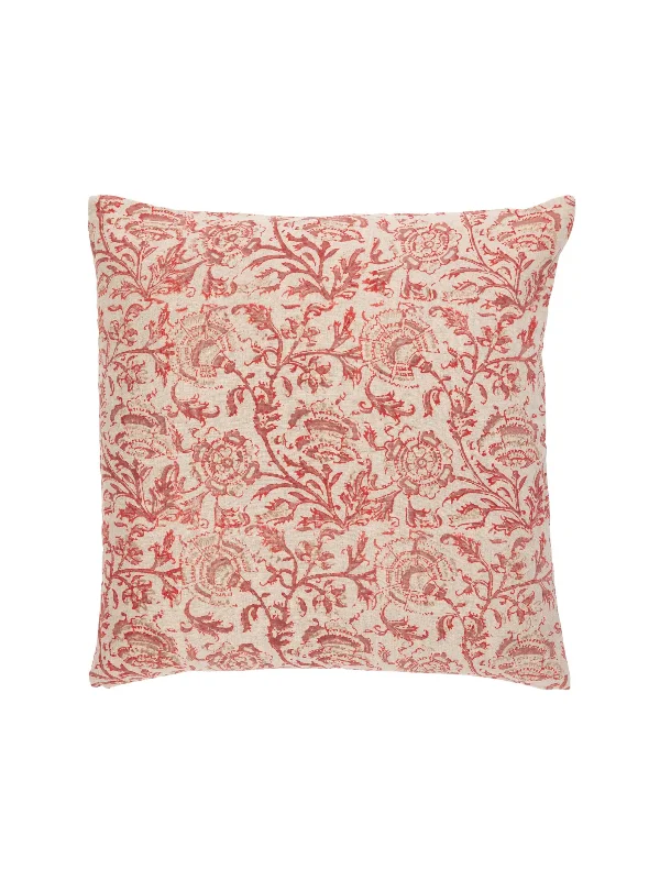 Shenaz Clay/Coral/Rose Decorative Pillow Cover