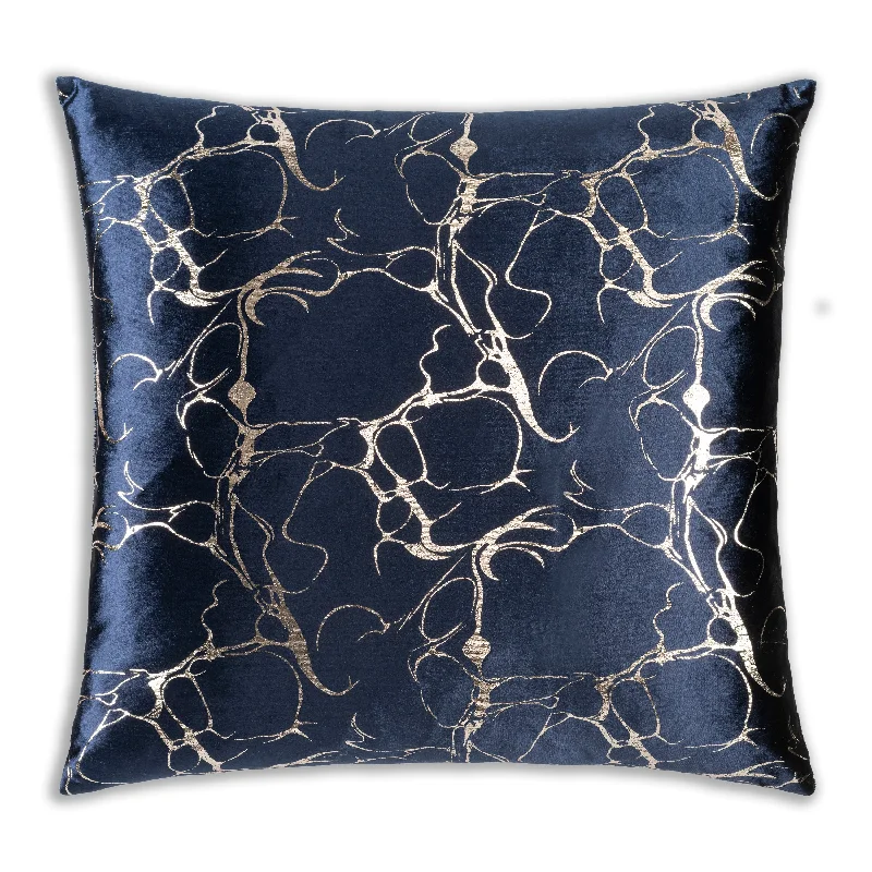 Syros Navy Gold Pillow