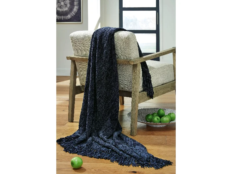 Tamish Blue Throw (Set of 3)