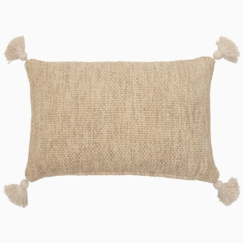 Woven Sand Kidney Pillow