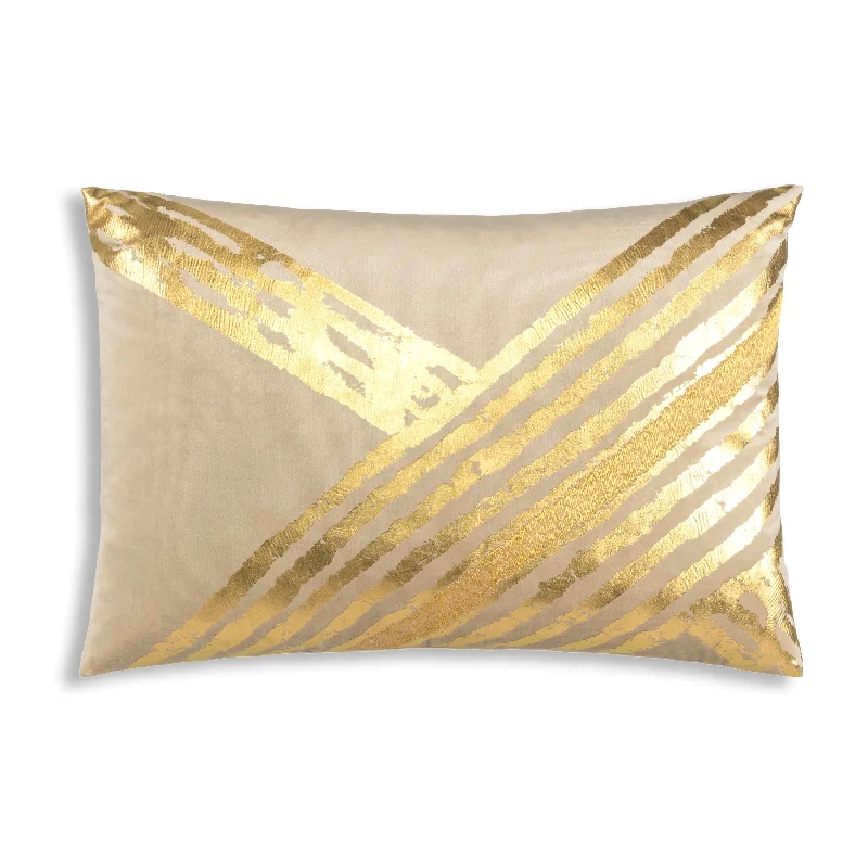 Inspire Me! Home Decor Zara Lumbar Beige Pillow